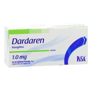 Dardaren 1 mg es un medicamento que contiene rasagilina 1mg